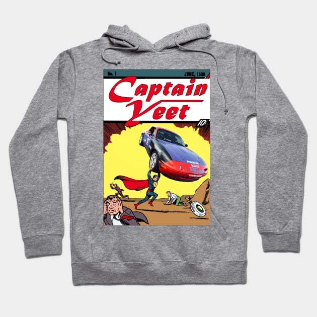 CAPTAIN YEET Hoodie by SunkenMineRailroad